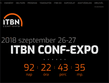 Tablet Screenshot of itbn.hu